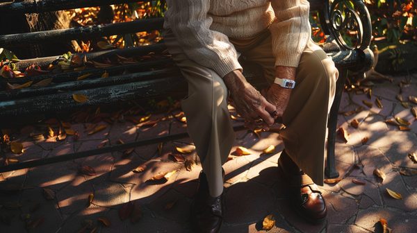 Sécurité renforcée : bracelet d'urgence et personnes âgées